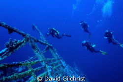 Divers Descend to the wreck of the Numidia For an adventu... by David Gilchrist 